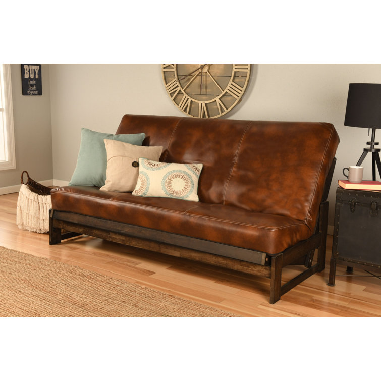 Loon Peak® Box Cushion Futon Slipcover & Reviews Wayfair Canada